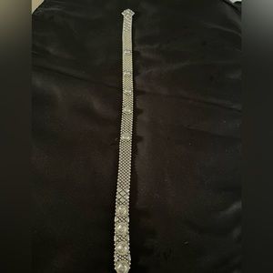 Sterling/ Button Choker